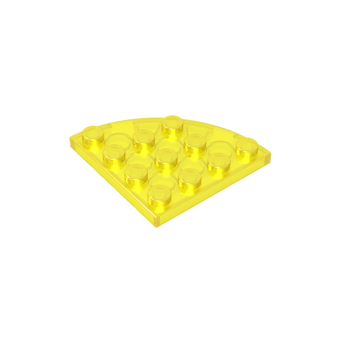 Gobricks,Plate Round Corner 4 x 4,30565