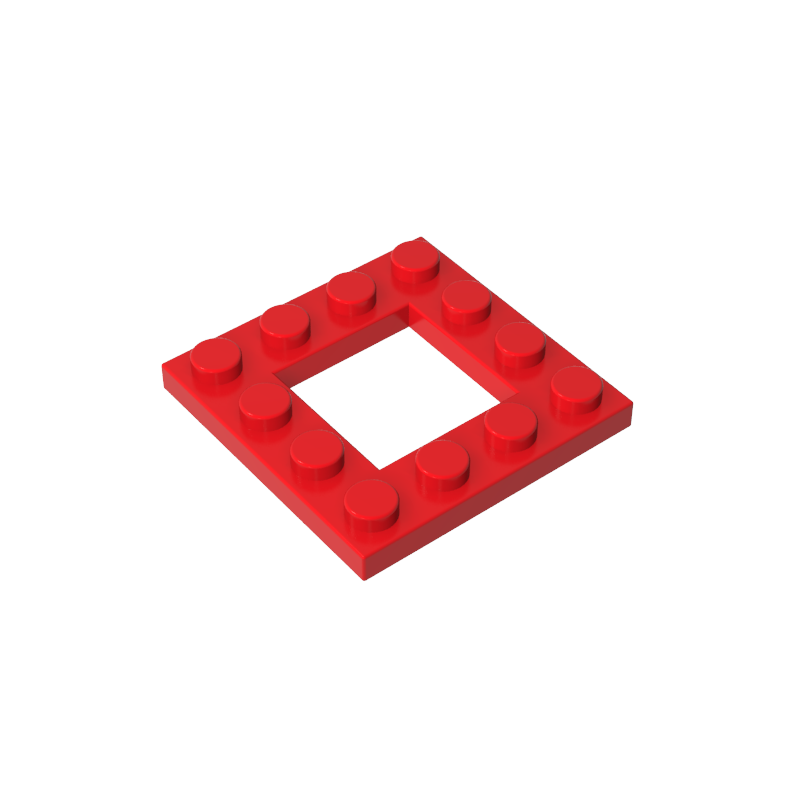 Gobricks,Plate Special 4 x 4 with 2 x 2 Cutout,64799
