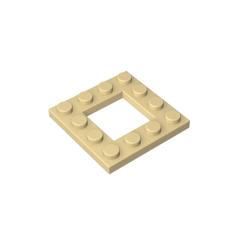 Gobricks,Plate Special 4 x 4 with 2 x 2 Cutout,64799