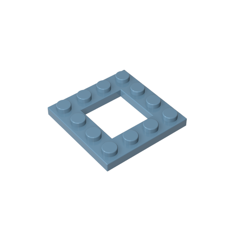 Gobricks,Plate Special 4 x 4 with 2 x 2 Cutout,64799