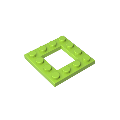 Gobricks,Plate Special 4 x 4 with 2 x 2 Cutout,64799