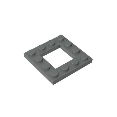 Gobricks,Plate Special 4 x 4 with 2 x 2 Cutout,64799