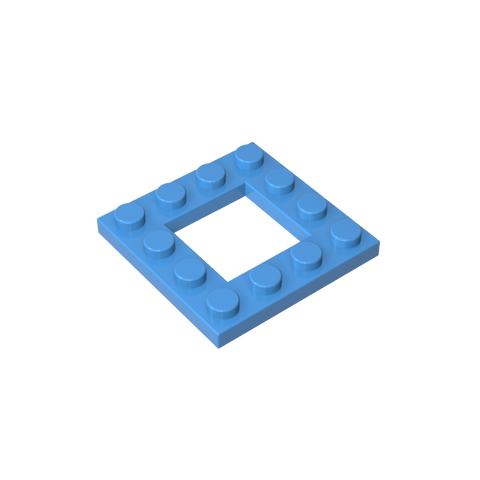Gobricks,Plate Special 4 x 4 with 2 x 2 Cutout,64799