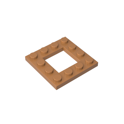 Gobricks,Plate Special 4 x 4 with 2 x 2 Cutout,64799