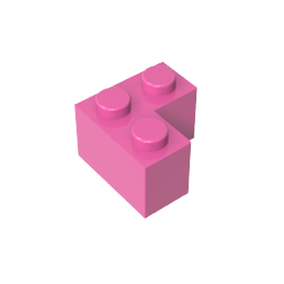 Gobricks ,Brick 2 x 2 Corner,2357