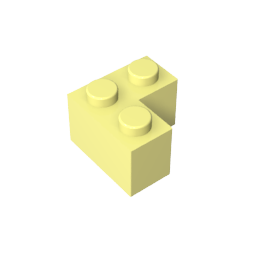 Gobricks ,Brick 2 x 2 Corner,2357