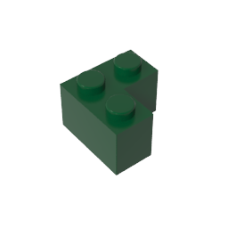 Gobricks ,Brick 2 x 2 Corner,2357