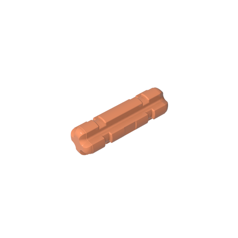 Gobricks,Technic Axle 2 Notched,32062,3704,gds90569