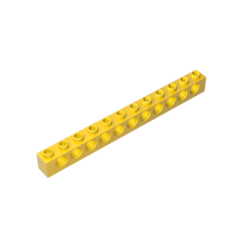 Gobricks,Technic Brick 1 x 12 [11 Holes],3895