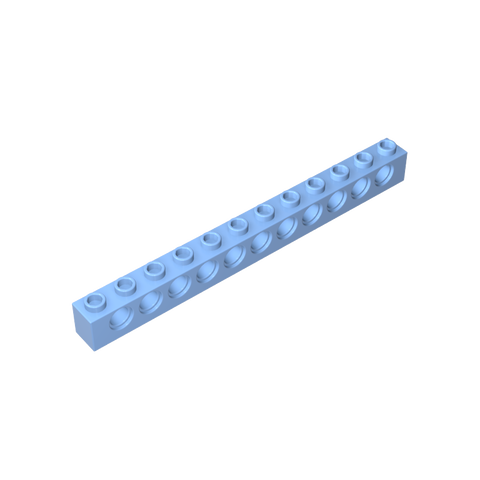 Gobricks,Technic Brick 1 x 12 [11 Holes],3895