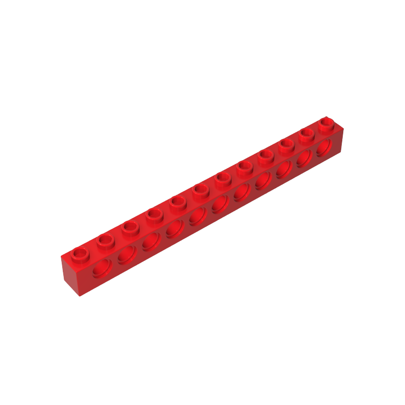 Gobricks,Technic Brick 1 x 12 [11 Holes],3895