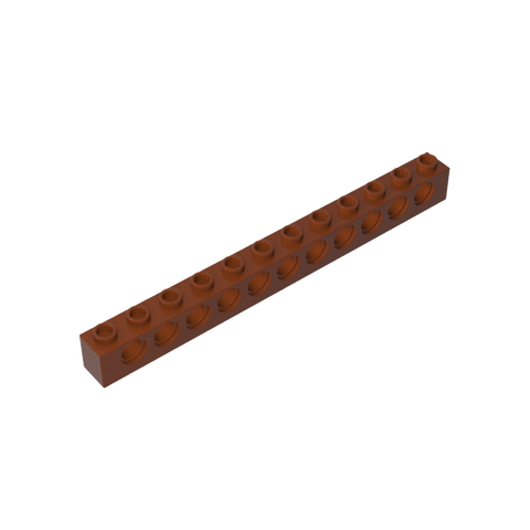 Gobricks,Technic Brick 1 x 12 [11 Holes],3895