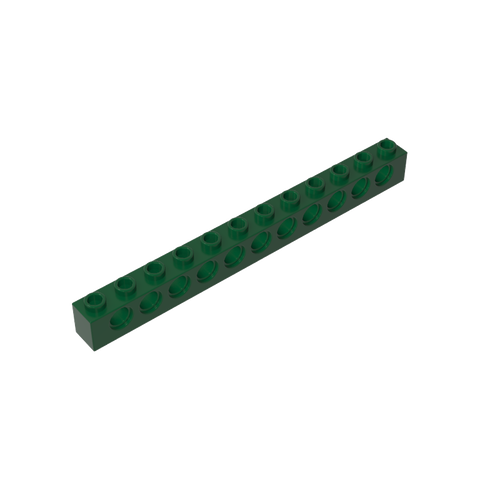 Gobricks,Technic Brick 1 x 12 [11 Holes],3895