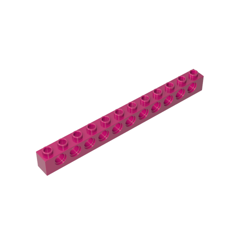 Gobricks,Technic Brick 1 x 12 [11 Holes],3895