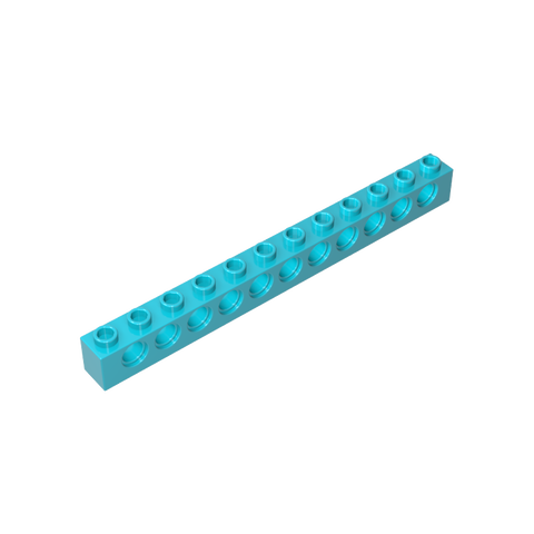 Gobricks,Technic Brick 1 x 12 [11 Holes],3895