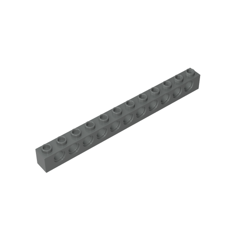 Gobricks,Technic Brick 1 x 12 [11 Holes],3895