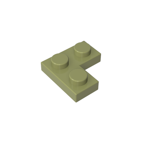 Gobricks,Plate 2 x 2 Corner,2420,63325