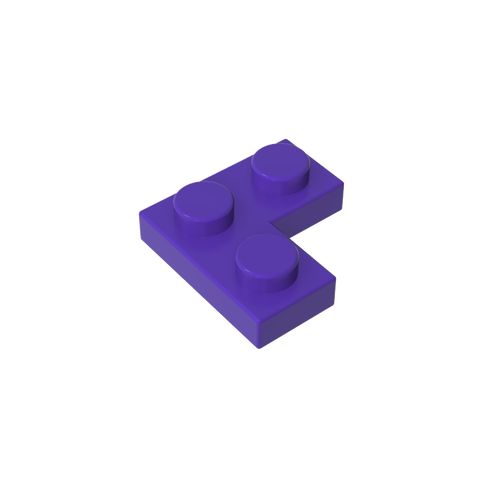 Gobricks,Plate 2 x 2 Corner,2420,63325
