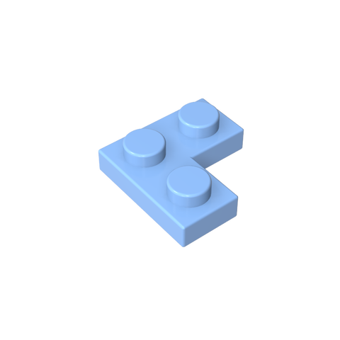 Gobricks,Plate 2 x 2 Corner,2420,63325