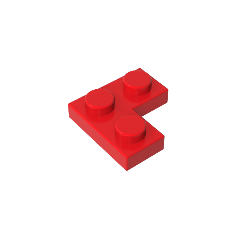 Gobricks,Plate 2 x 2 Corner,2420,63325