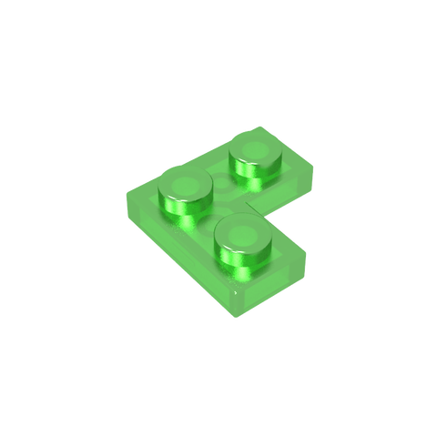 Gobricks,Plate 2 x 2 Corner,2420,63325