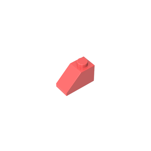 Gobricks,Slope 45° 2 x 1 with Bottom Pin,3040b,3040,3040a,6270,35281