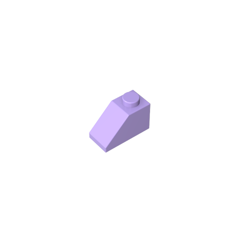 Gobricks,Slope 45° 2 x 1 with Bottom Pin,3040b,3040,3040a,6270,35281