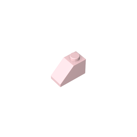 Gobricks,Slope 45° 2 x 1 with Bottom Pin,3040b,3040,3040a,6270,35281