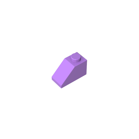 Gobricks,Slope 45° 2 x 1 with Bottom Pin,3040b,3040,3040a,6270,35281