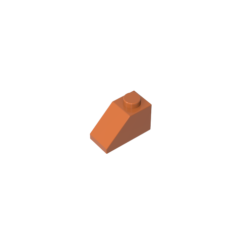 Gobricks,Slope 45° 2 x 1 with Bottom Pin,3040b,3040,3040a,6270,35281