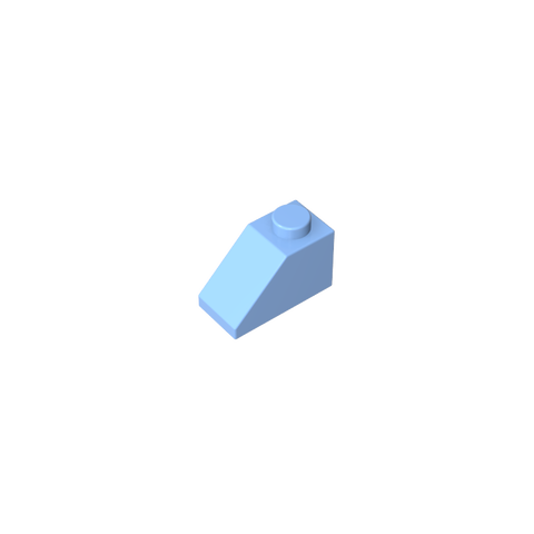 Gobricks,Slope 45° 2 x 1 with Bottom Pin,3040b,3040,3040a,6270,35281
