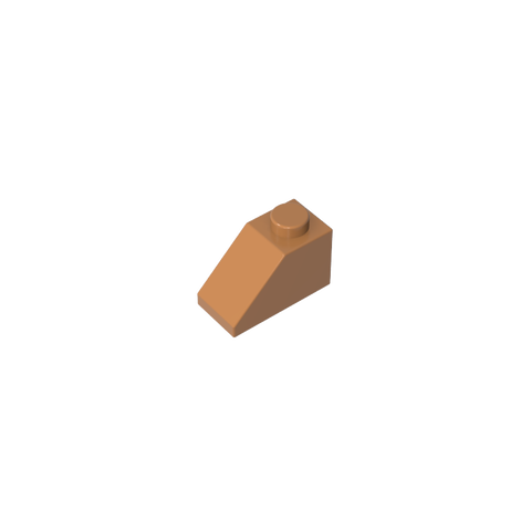 Gobricks,Slope 45° 2 x 1 with Bottom Pin,3040b,3040,3040a,6270,35281