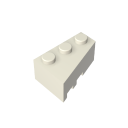 Gobricks ,Wedge 3 x 2 Right,6564