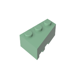 Gobricks ,Wedge 3 x 2 Right,6564