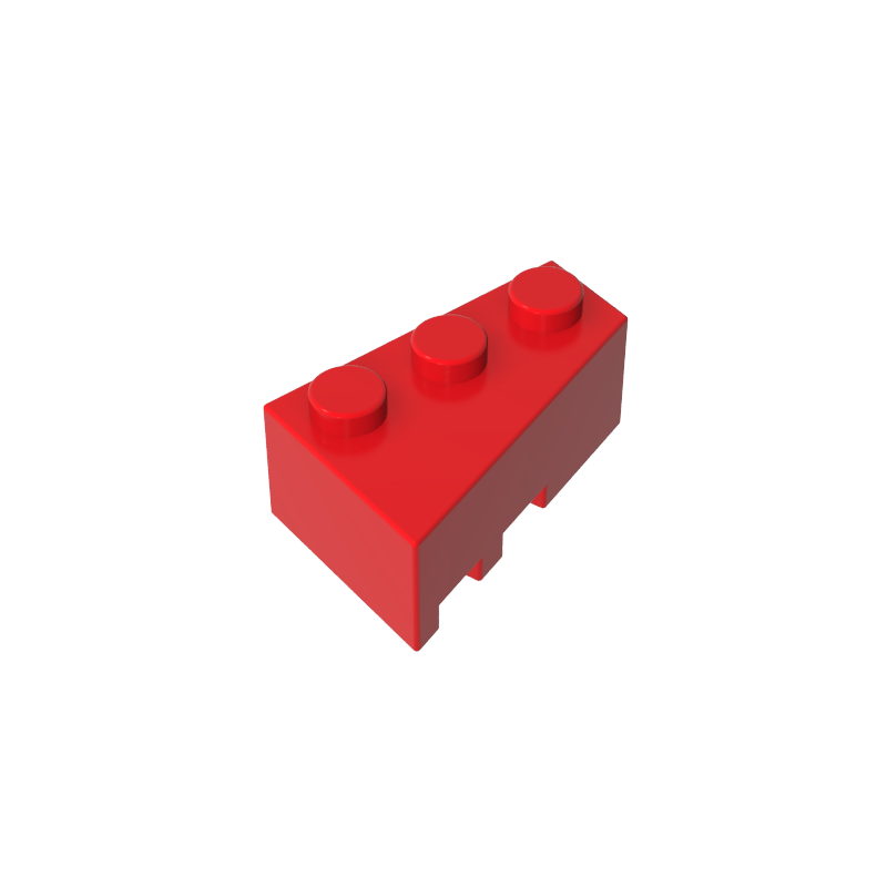 Gobricks,Wedge 3 x 2 Right,6564