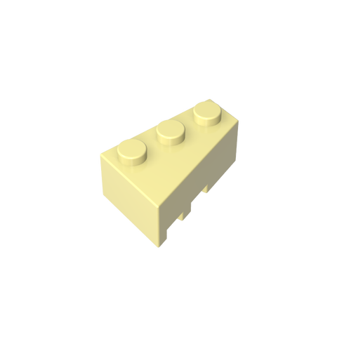 Gobricks,Wedge 3 x 2 Right,6564