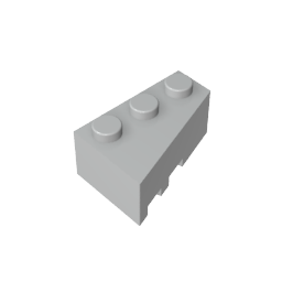 Gobricks ,Wedge 3 x 2 Right,6564