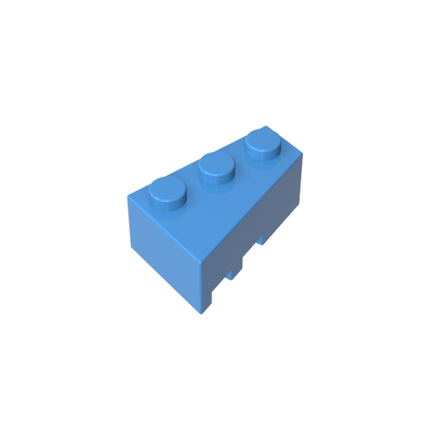 Gobricks,Wedge 3 x 2 Right,6564
