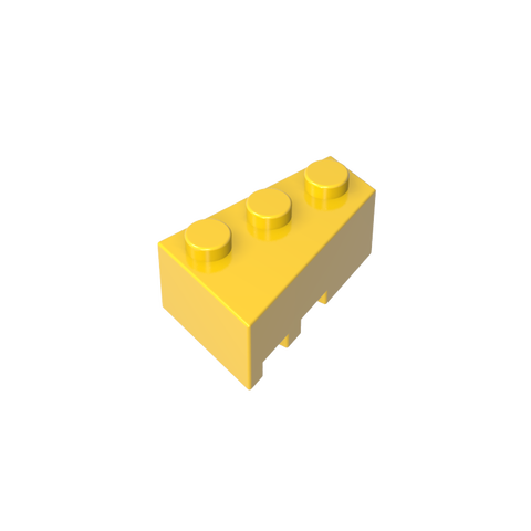 Gobricks,Wedge 3 x 2 Right,6564