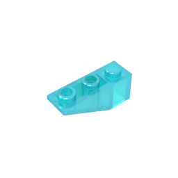 Gobricks ,Slope Inverted 34° 3 x 1 without Internal Stopper,4287