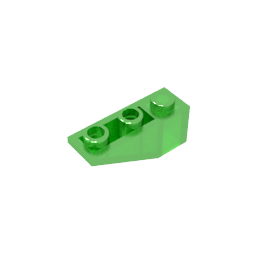 Gobricks ,Slope Inverted 34° 3 x 1 without Internal Stopper,4287