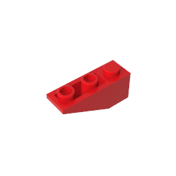 Gobricks ,Slope Inverted 34° 3 x 1 without Internal Stopper,4287