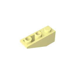 Gobricks ,Slope Inverted 34° 3 x 1 without Internal Stopper,4287