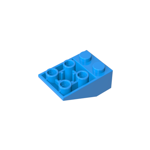 Gobricks,Slope Inverted 33° 3 x 2 [No Connections between Studs],3747a,3747,3747b,2752