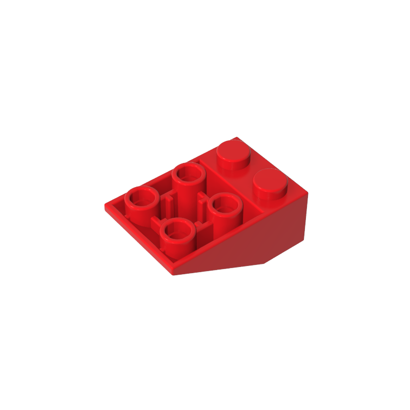 Gobricks,Slope Inverted 33° 3 x 2 [No Connections between Studs],3747a,3747,3747b,2752