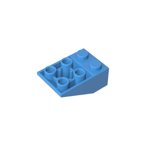 Gobricks,Slope Inverted 33° 3 x 2 [No Connections between Studs],3747a,3747,3747b,2752