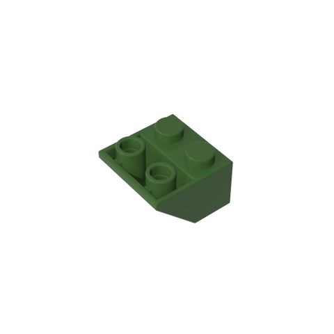 Gobricks,Slope Inverted 45° 2 x 2 [Ovoid Bottom Pin, Bar-sized Stud Holes],3660,3660a,3660b,76959