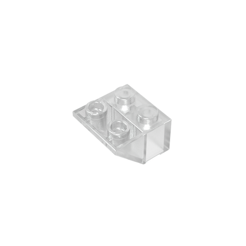 Gobricks,Slope Inverted 45° 2 x 2 [Ovoid Bottom Pin, Bar-sized Stud Holes],3660,3660a,3660b,76959