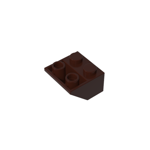 Gobricks,Slope Inverted 45° 2 x 2 [Ovoid Bottom Pin, Bar-sized Stud Holes],3660,3660a,3660b,76959