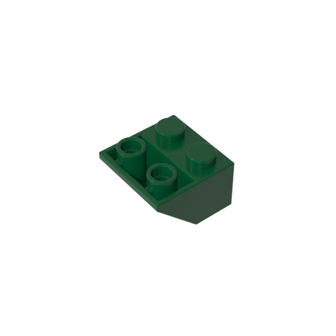 Gobricks,Slope Inverted 45° 2 x 2 [Ovoid Bottom Pin, Bar-sized Stud Holes],3660,3660a,3660b,76959
